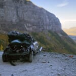 Ford Bronco Sport takes a tumble down Colorado's Black Bear Pass